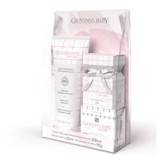 Kit Giovanna Baby (colonia + loção + sabonete) Blanc Vanilla
