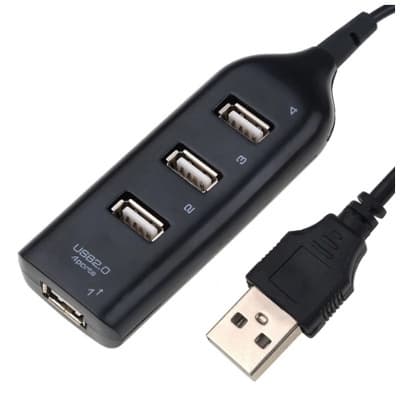 Hub USB de 4 portas