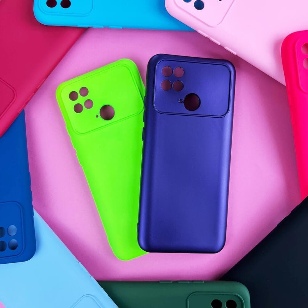Capa Case Capinha Silicone Aveludada POCO C40
