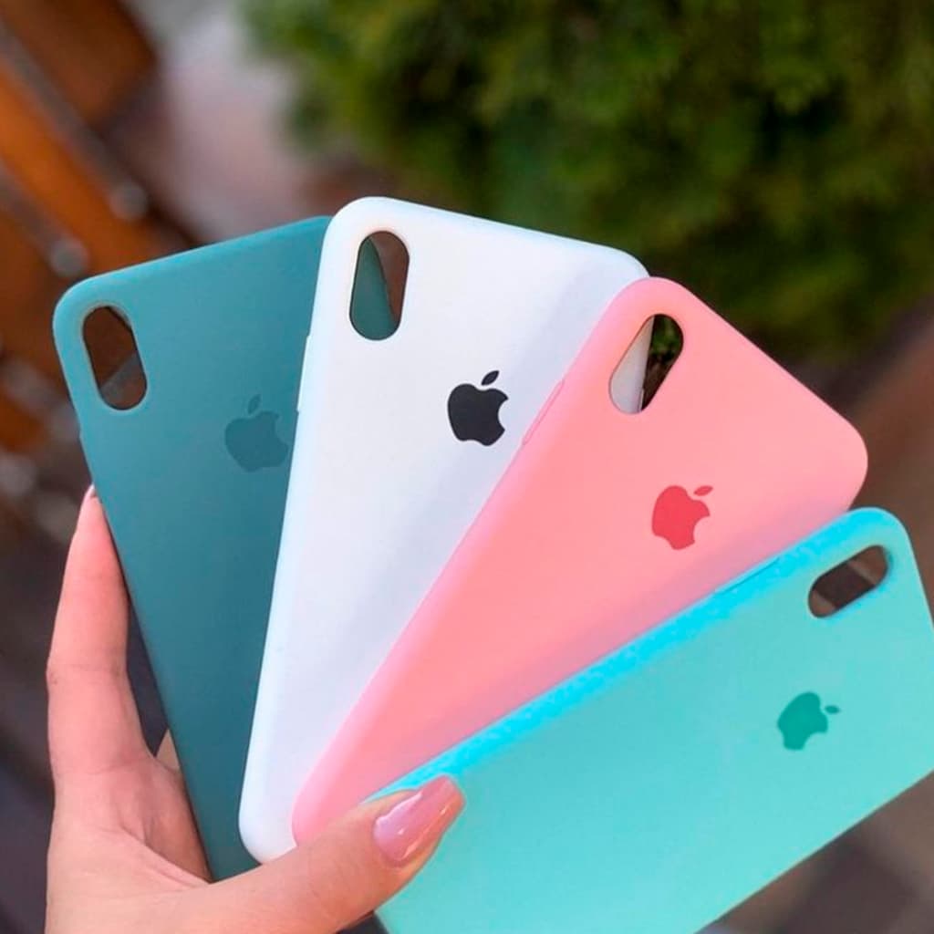 Capa Capinha Silicone IPhone XS MAX Várias cores , Ótima qualidade