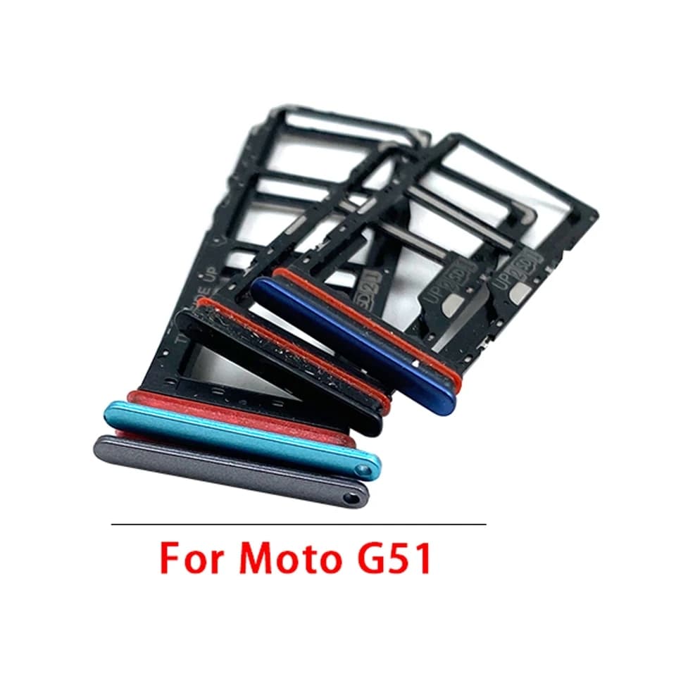 Gaveta Porta Chip Bandeja SIM Card Slot Compatível Motorola De Moto G41/G51