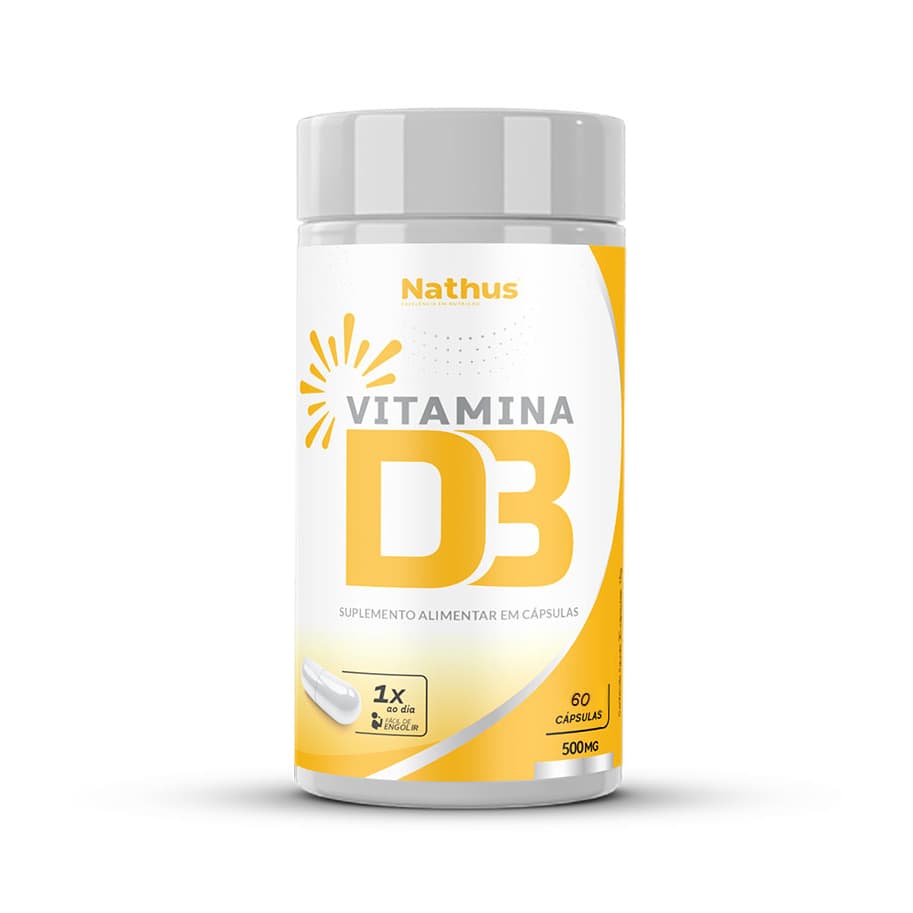 Vitamina D3 2000UI 120Caps Original 500mg