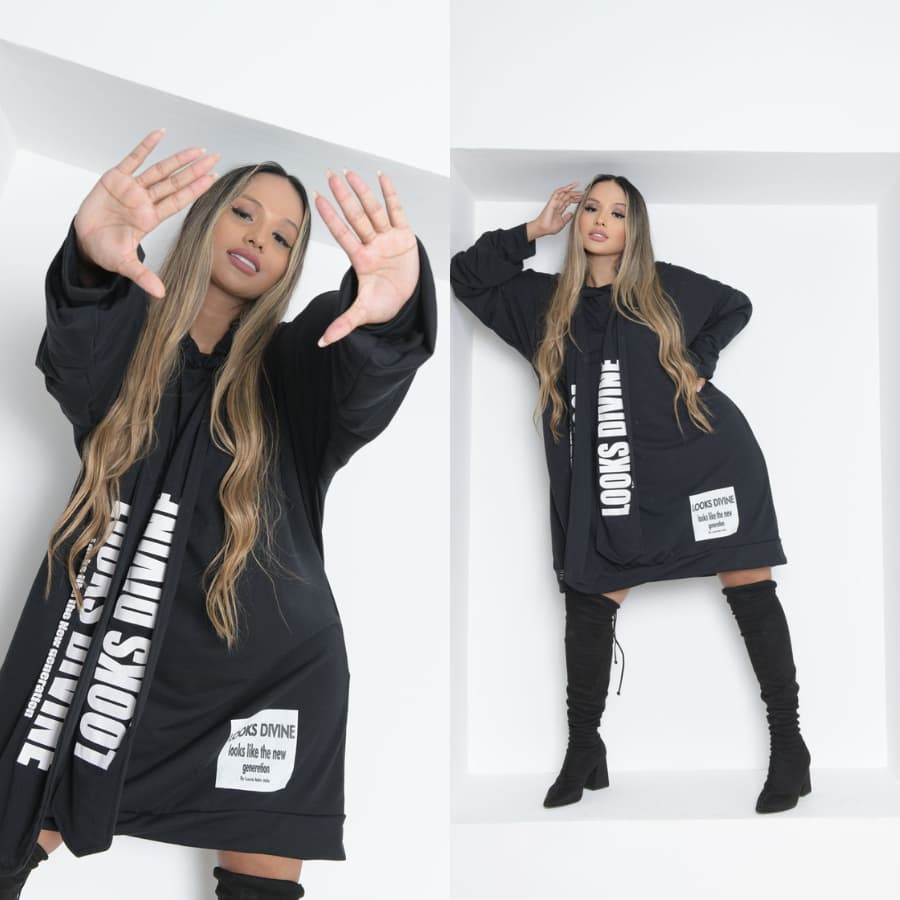 BLUSA MOLETON FEMININO OVERZISE BLUSA LINDA GIGANTE