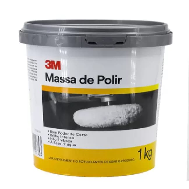 Massa De Polir N2 Base De Agua pote branco 3m