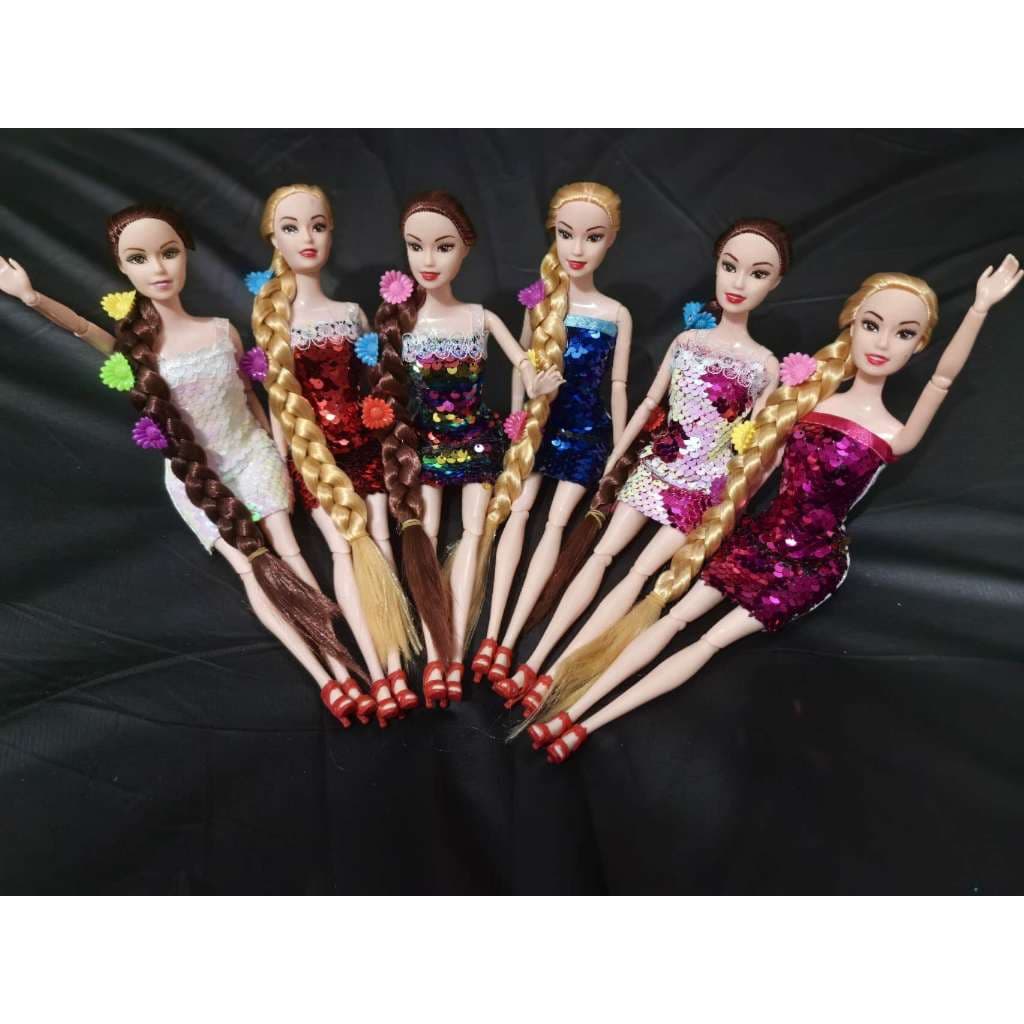 Brinquedos Boneca De Lantejoulas Com Presilhas