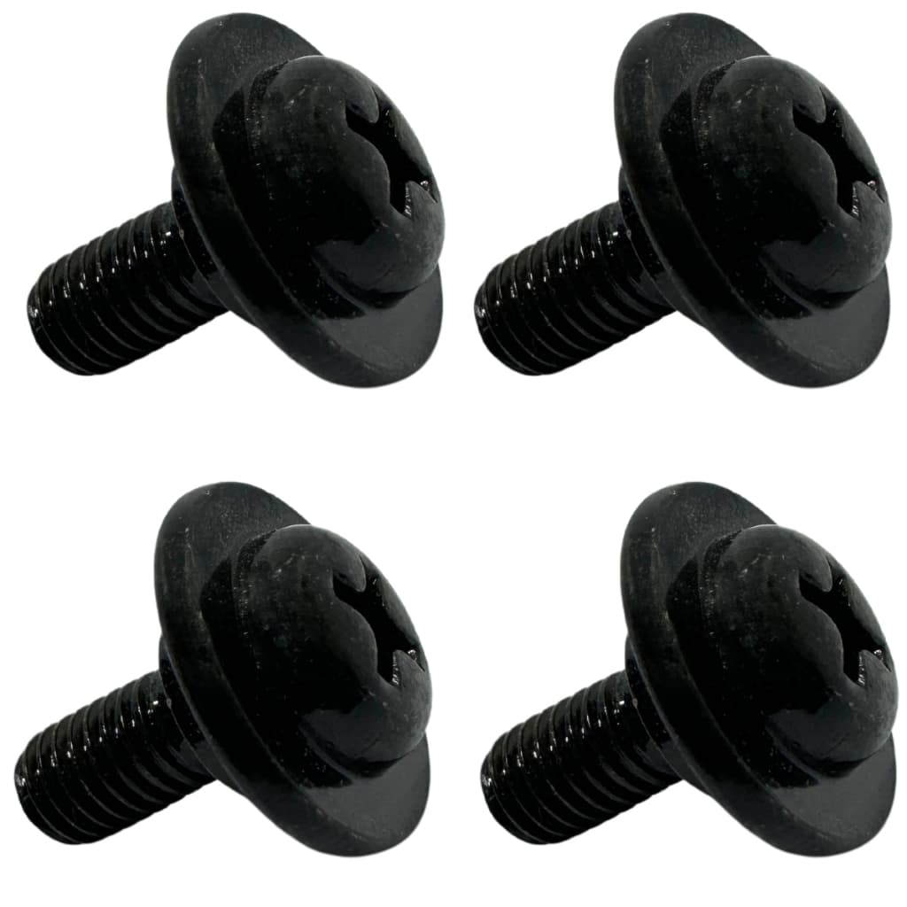 Parafuso Fixação Rabeta Cg Titan Fan Start Cb300 Xre Cbx250 Strada Twister Biz Cargo Cg150 Cg160 5x12 Para Usar Com Porca Presilha Kit 4 Unidades