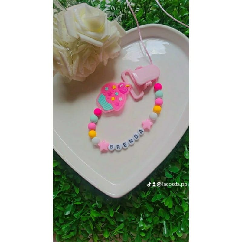 prendedor de chupeta para bebês 🎀