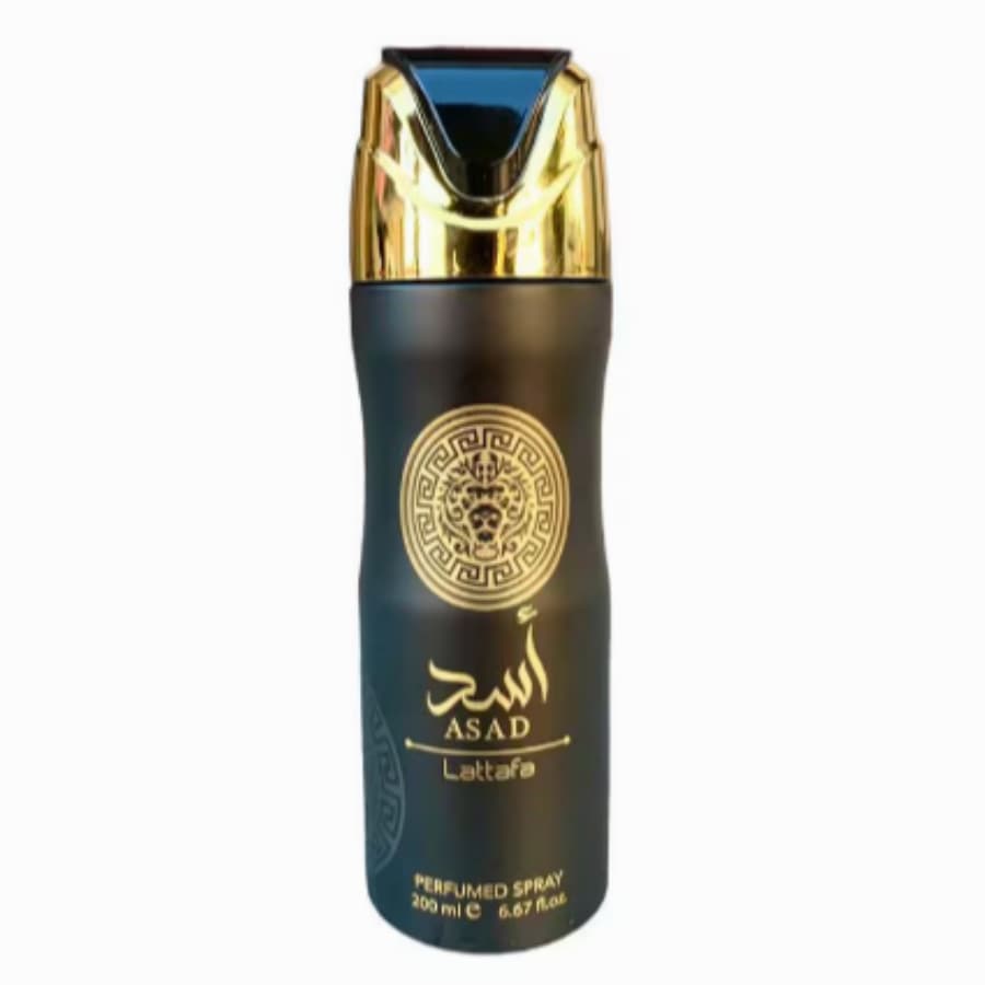 DESODORANTE SPRAY PERFUMADO - ASAD - LATTAFA - 200ML - MASCULINO - ORIGINAL