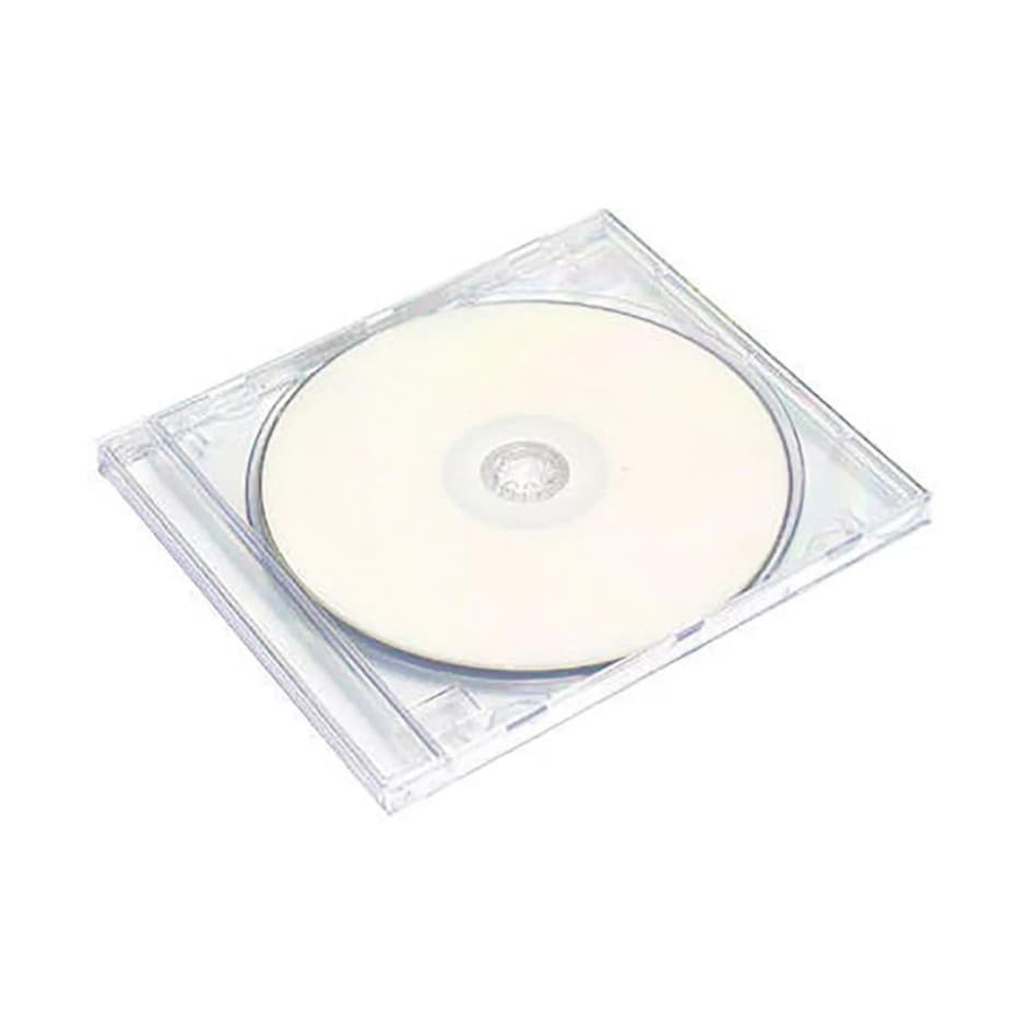 Estojo/Box CD Acrílico Transparente-Cristal c/05 Unidades
