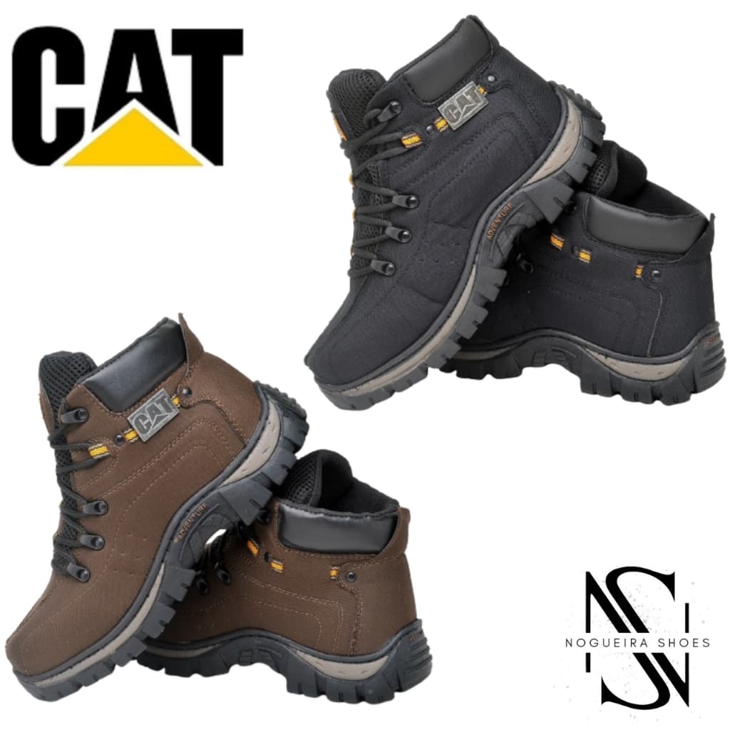 Bota Coturno Adventure Masculino Caterpillar Original OFERTA 2 Pares De Bota