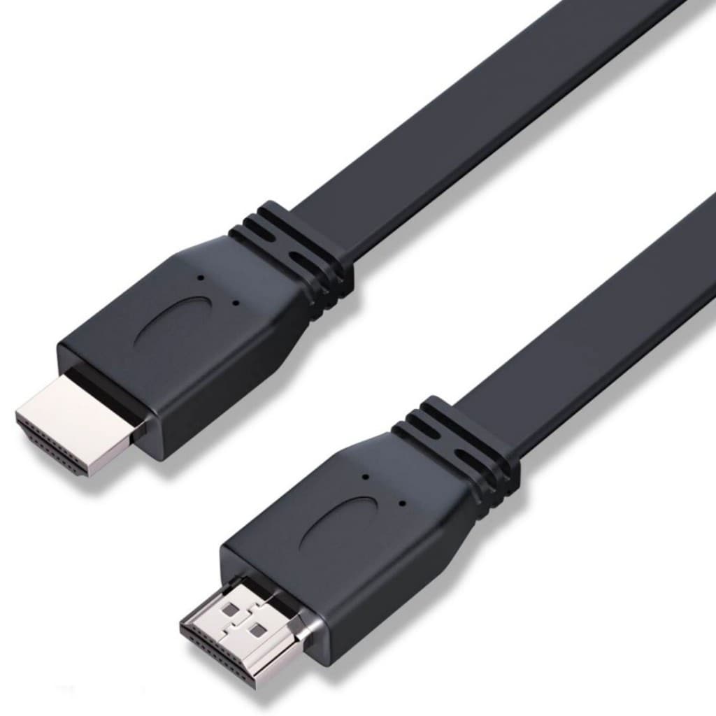 Cabo hdmi Flat 1.5 metros em malha hd 4k