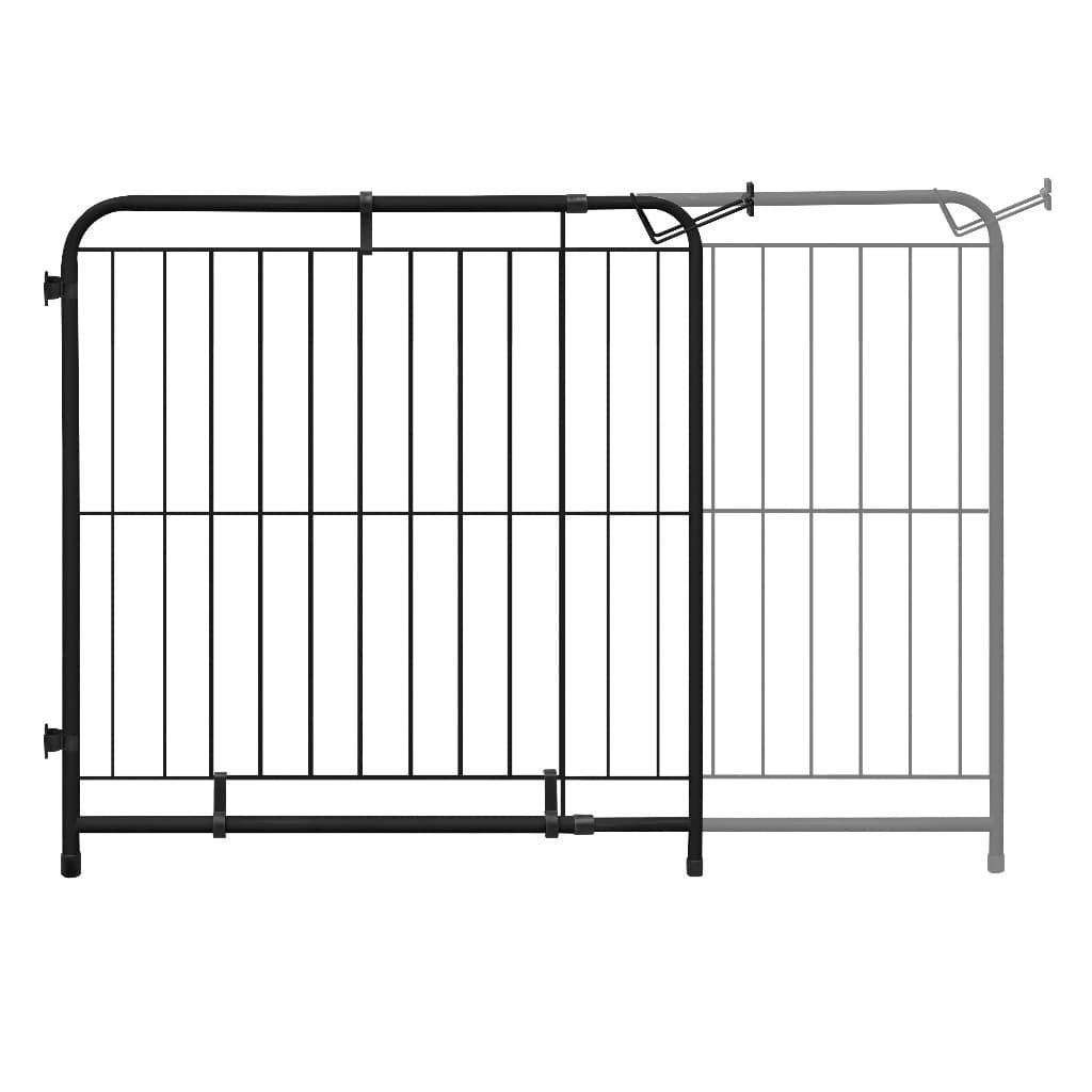 Portao Expansivo Proteção Criança Pet/70 a 115 Cm Preto