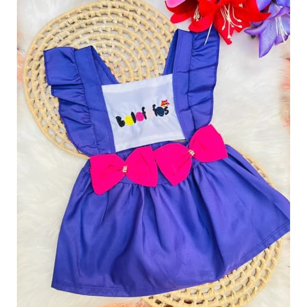 Romper Bolofofo Vestido / Romper para Bebes / Veste até 08 Meses