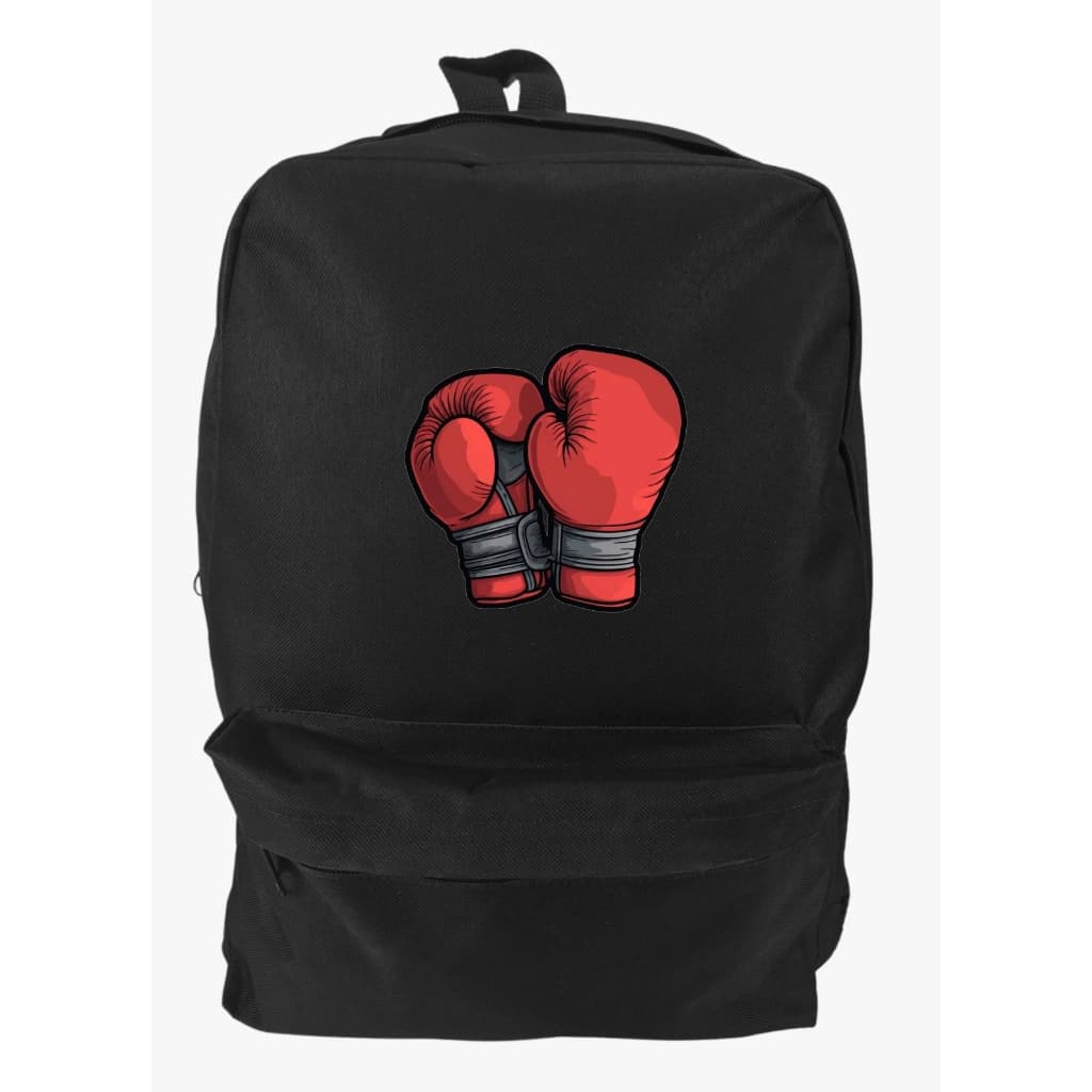 Mochila Adulto e Infantil Básica Versátil Escolar Estampada Lançamento Luta Luva Boxe
