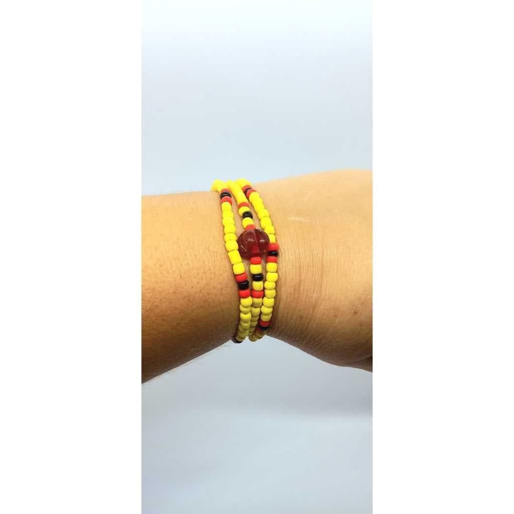 GUIA DE PROTEÇÃO – PULSEIRA – BAIANA – LUXO – FIO DE CONTAS - UMBANDA CANDOMBLÉ ORIXÁ ENTIDADE