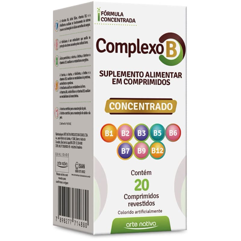 Complexo B Concentrado Vitamina B12 Engordar Ganho de Peso - Envio 24 horas