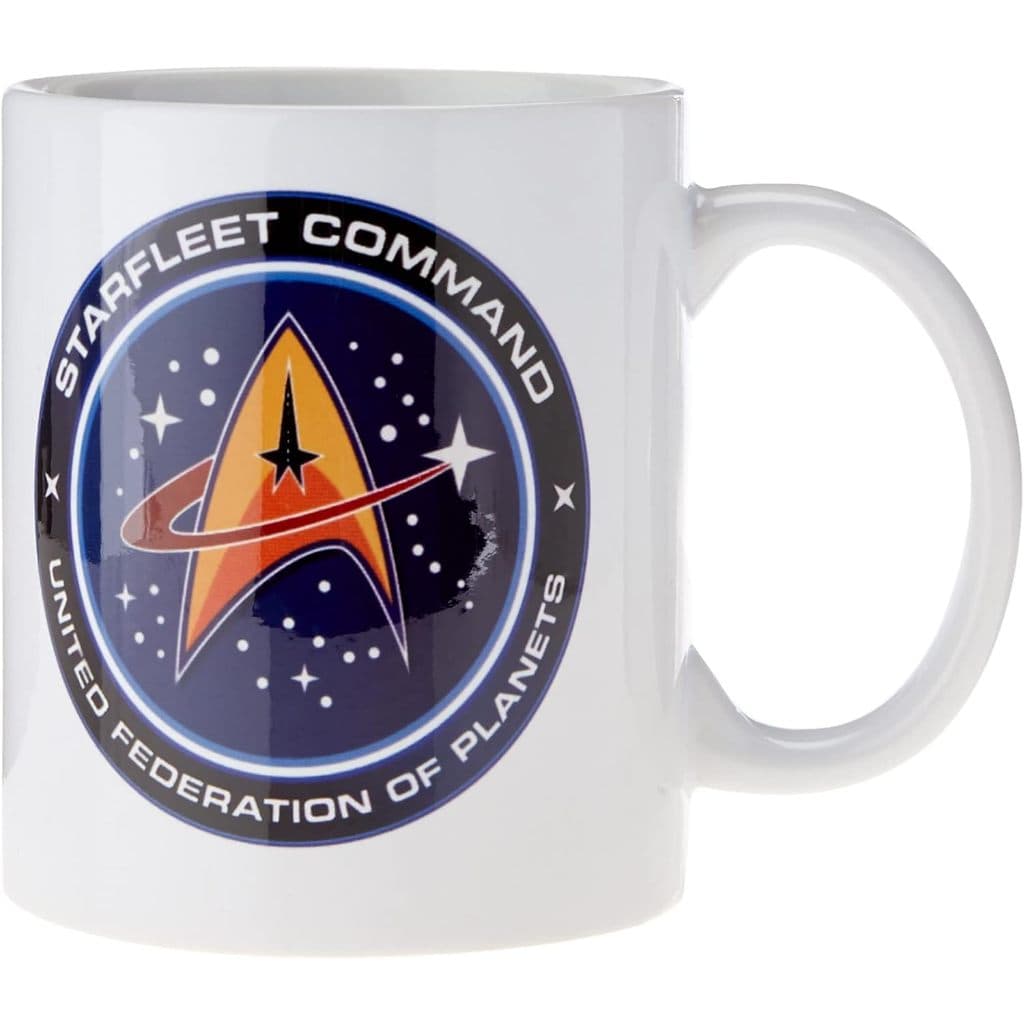 Caneca de Porcelana Star Trek Pesente Porcelana - 325ml