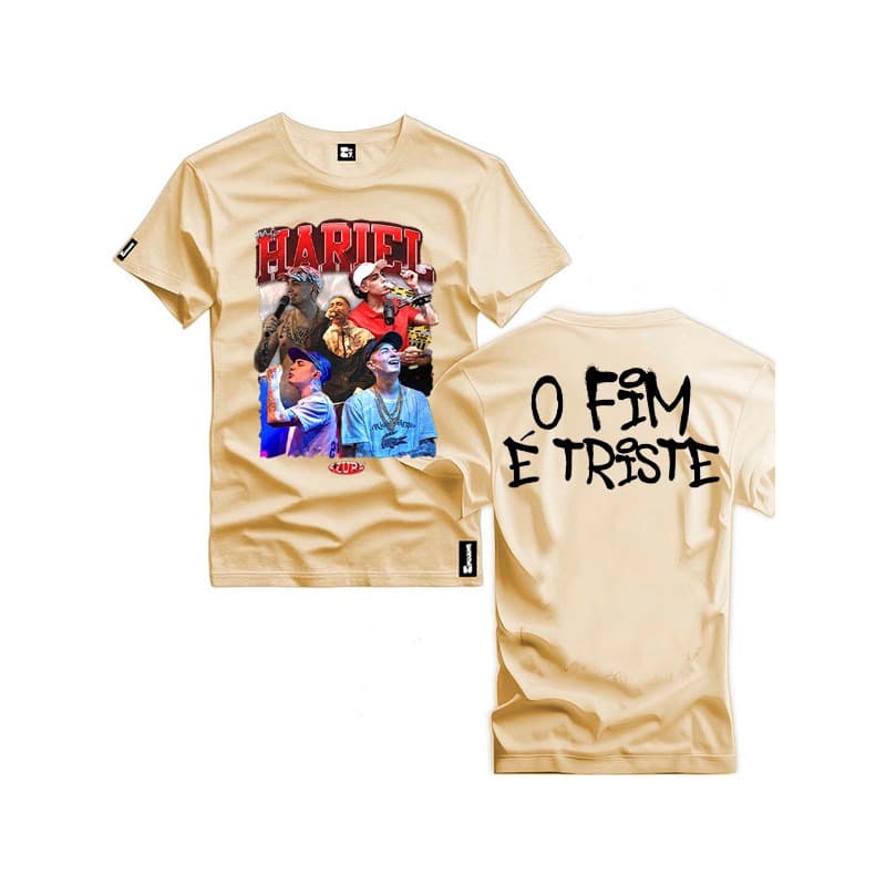 Camiseta Camisa Blusa Unissex Algodão Mc Hariel Funk Cores Novas