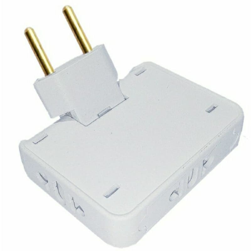 Adaptador Benjamin Tomada Articulado Dobrável 10/20 amperes