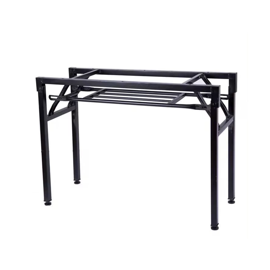 BASE DE MESA CONFECCIONADA EM METAL, DOBRAVEL  SUPORTE DE TAMPOS DE MESA DE COZINHA, LANCHE, JANTAR