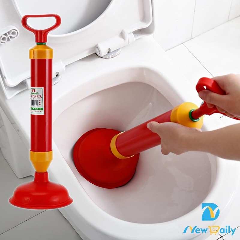 Desentupidor de Vaso Pia Sanitários Alta Pressão Com Borracha 150mm Tipo Bomba de Sucção Envio Imediato BC-08