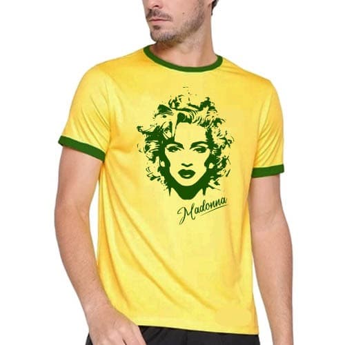 Camiseta Madonna - Brasil - Show - Pop - Moda - Estilo