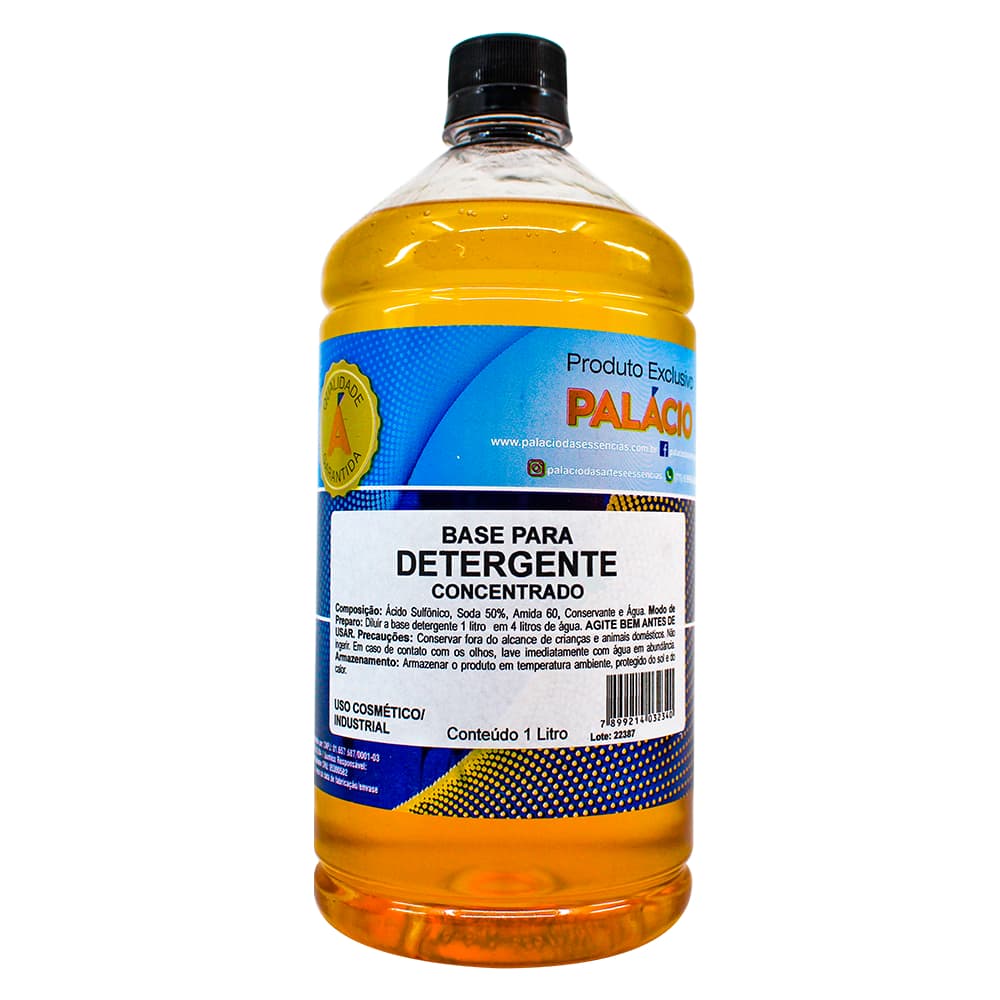 Base para Detergente Concentrado – 1 Litro