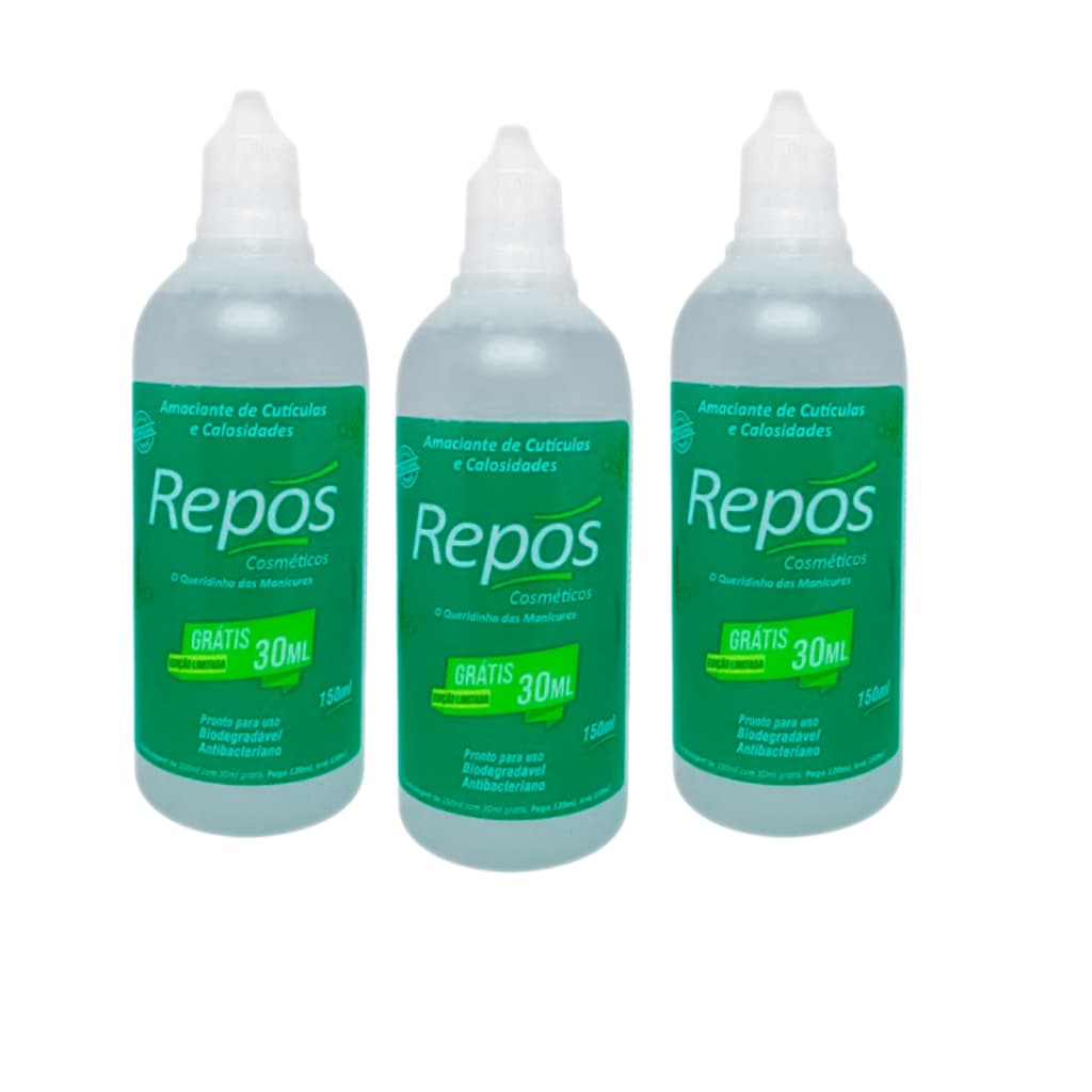 Kit Amolecedores de Cuticula e Calosidades Repos 150ml