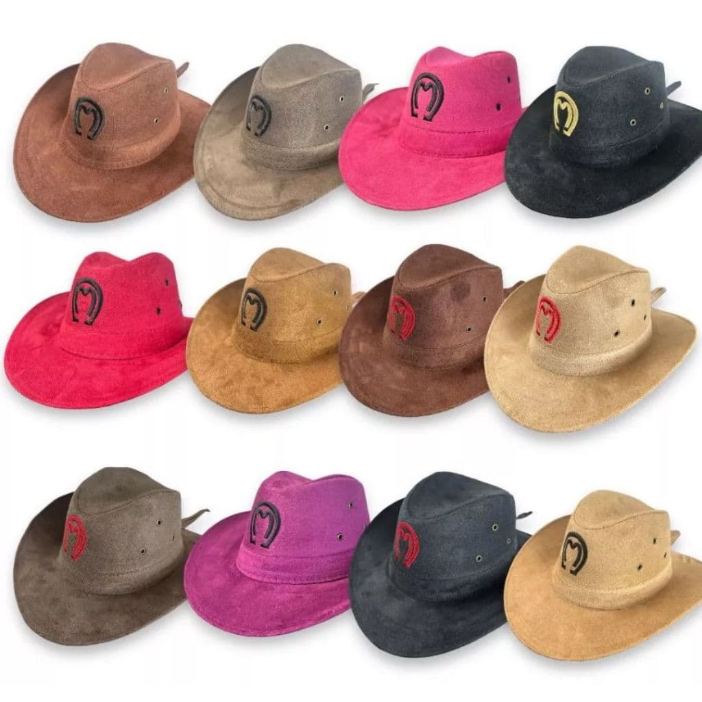 Chapéu De Camurça Cowboy Adulto Barretos Country Boiadeiro Envio Imediato