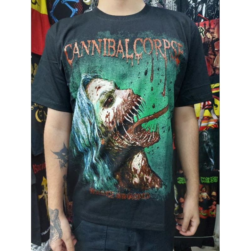 Camiseta Cannibal Corpse - Violence Unimagined Brutal Wear camiseta de rock metal