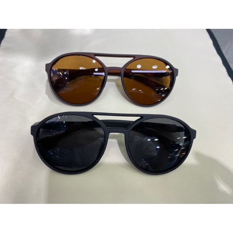 óculos de sol aloki redondo unisex lente polarizado 100% proteção