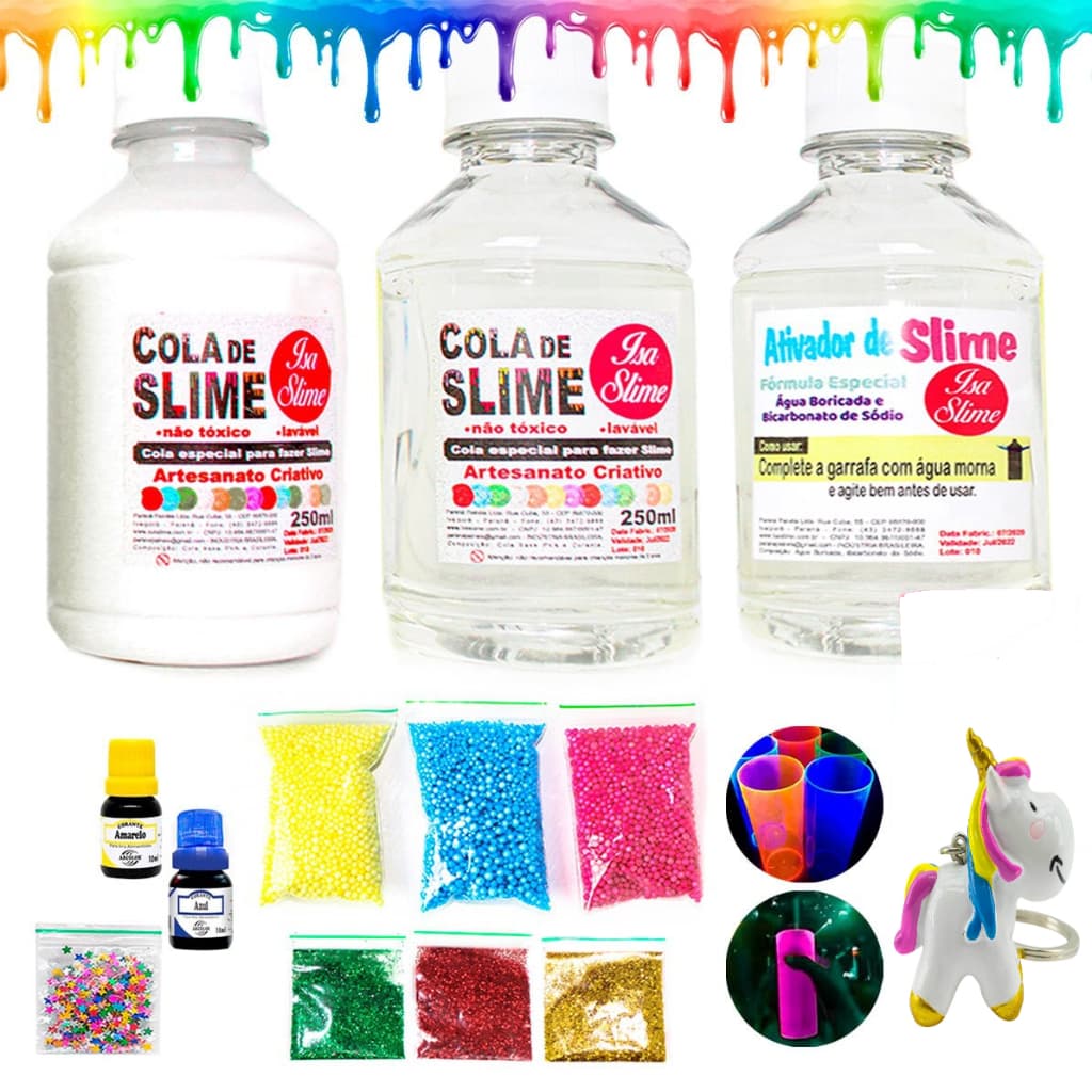 Mini Kit Slime Barato Da Shopee - Isa Slime
