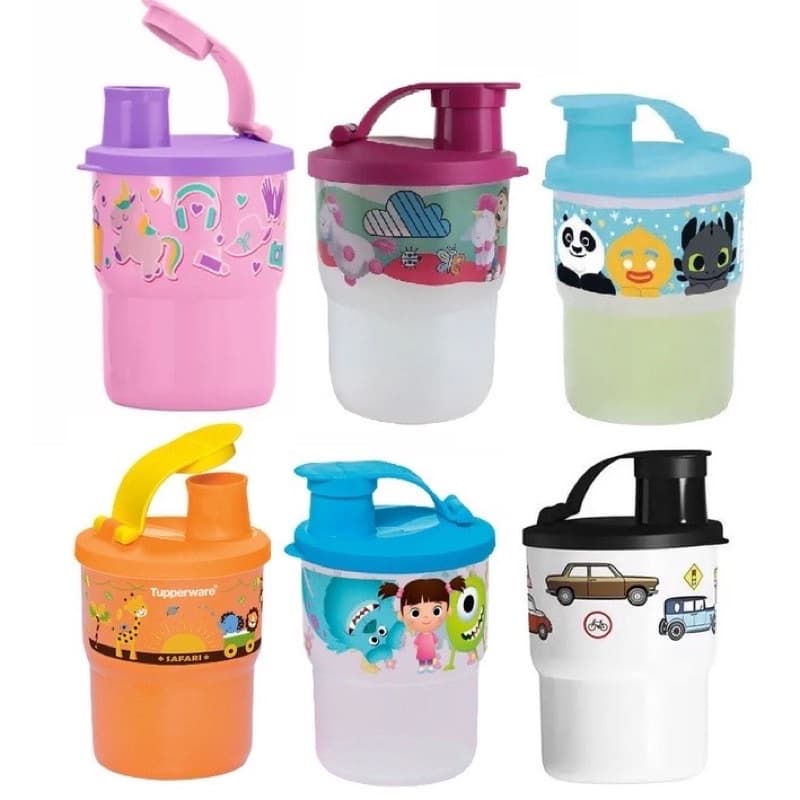 Copo Colors com Bico 200ml e 225 ml Tupperware - Infantil, Criança - Volta às Aulas