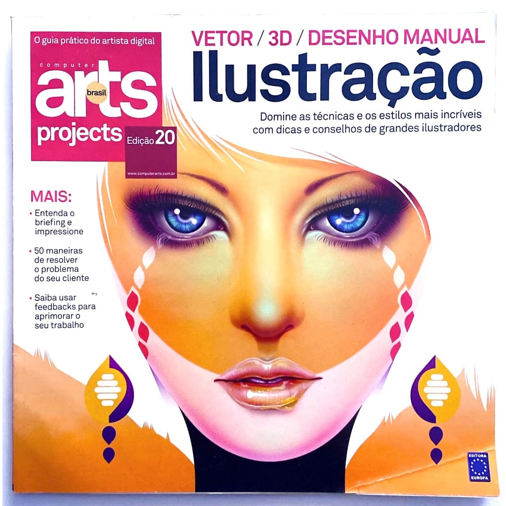 COMPUTER ARTS PROJECTS BRASIL  para designers, ilustradores, fotografos