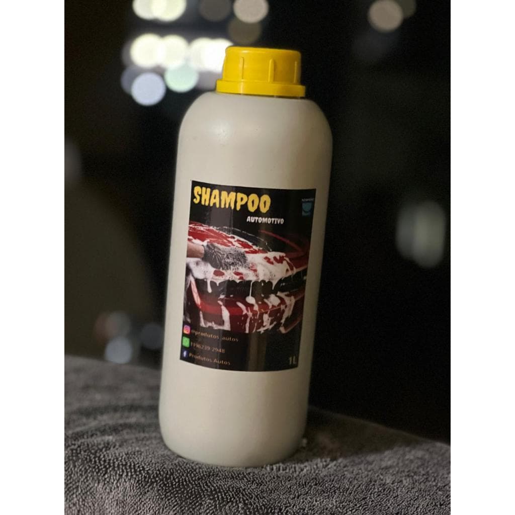 SHAMPOO AUTOMOTIVO CONCENTRADO COM CERA DE CARNAÚBA