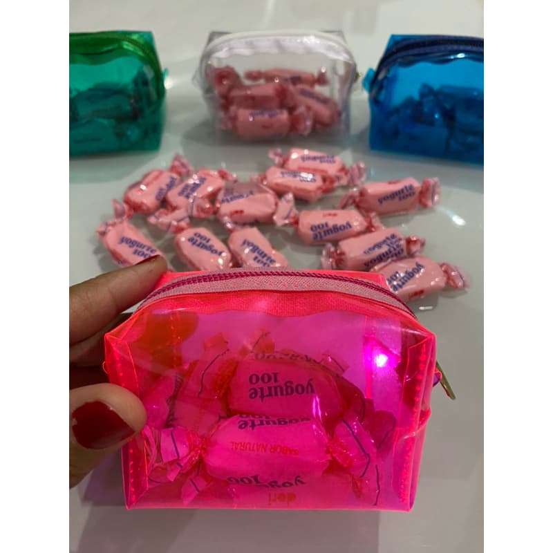 10 Unidade  Mini Necessaire Box porta balas coloridas,lembrancinhas para aniversário, festa infantil Dia das crianças…