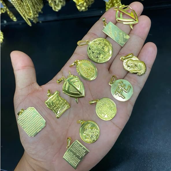 pingentes 100% De Moeda Antiga Identica Ao Ouro 18k 3