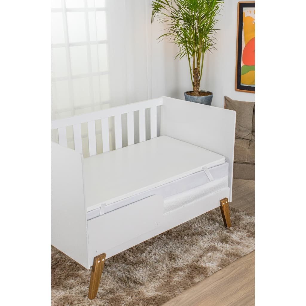 Pillow Top Protetor para Colchão de Berço  (0.73 x 1.33m)