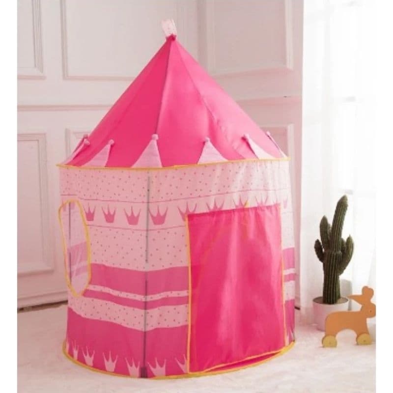 BARRACA INFANTIL CRIANÇA BRINQUEDO CASINHA CASTELINHO BARRAQUINHA ROSA MENINA.