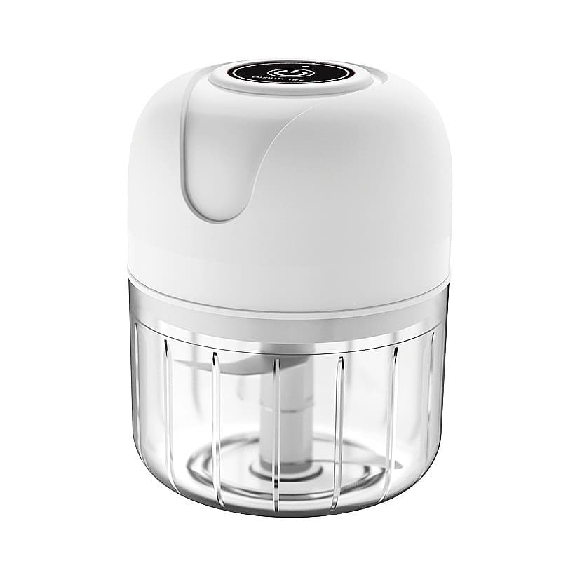 Mini Processador/Triturador Elétrico Recarregável USB - Moedor de Alimentos Multifuncional