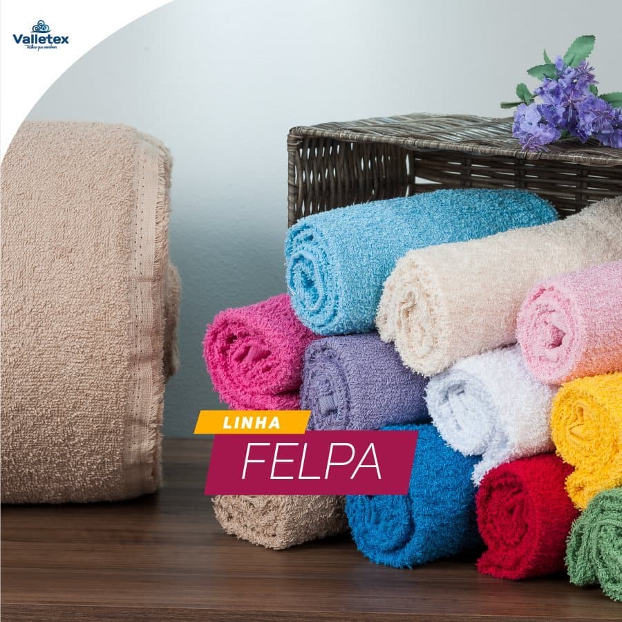 TECIDO FELPA PARA TOALHAS 1,40MT LARG 100% ALGODÃO