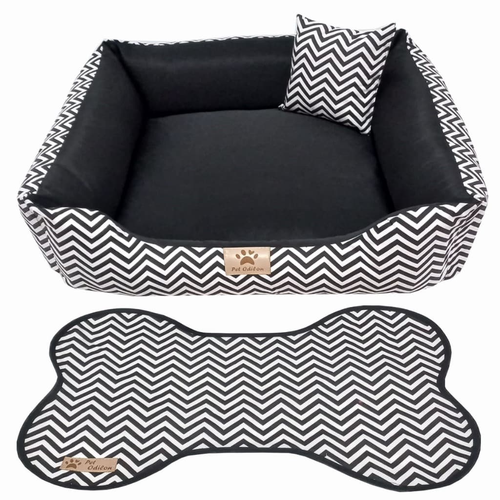 CAMA CAMINHA PET COM JOGO AMERICANO KIT 3 PEÇAS 60X60 PARA CACHORRO E GATOFUNDO IMPERMEÁVEL 100% LAVÁVEL. VARIA ESTAMPAS
