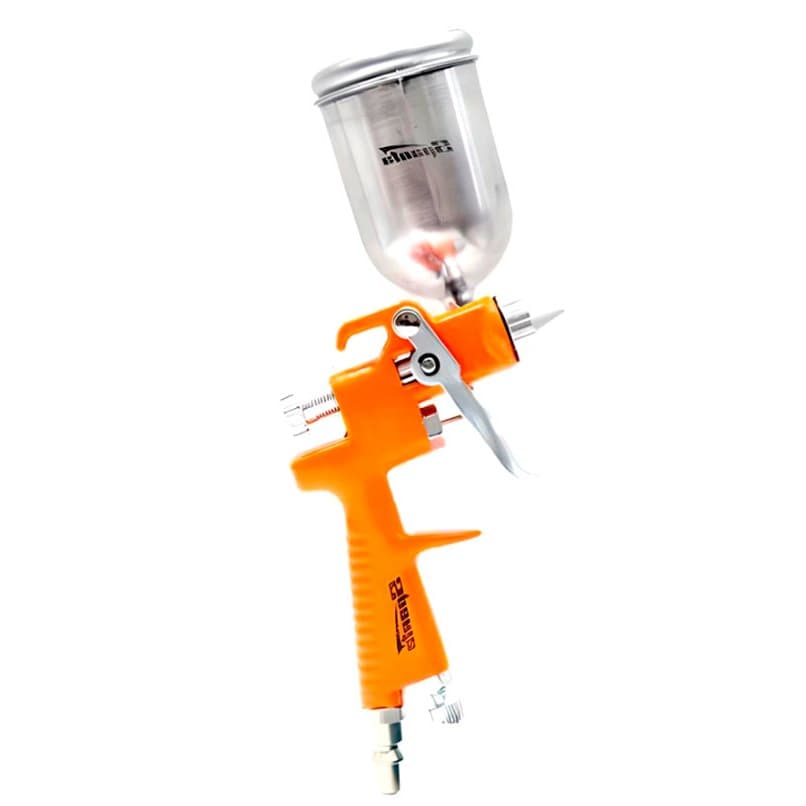 Pistola de Pintura Bico 0.5mm Gravidade 100ml Profissional Revolver de Pintura Pequeno