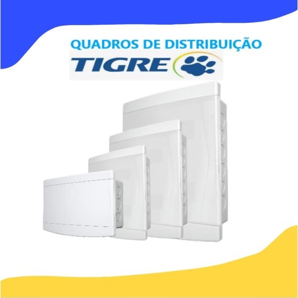 QUADRO DE DISTRIBUIÇÃO TIGRE. em estoque.