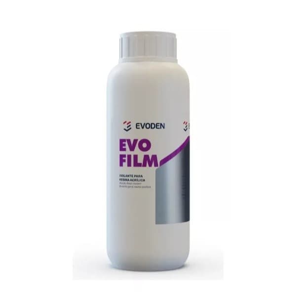 Evofilm Isolante para Gesso e Resina Acrílica 250ml 500ml 1L – Evoden
