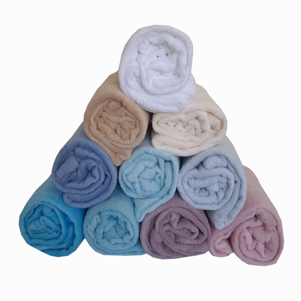 MANTA MANTINHA PARA BEBE 1,00X1,10 MACIA,  ANTIALÉGICA E 100% LAVÁVEL