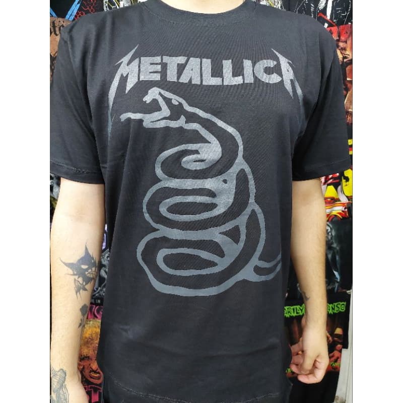 Camiseta Metallica Brutal Wear camiseta de banda camiseta de rock metal