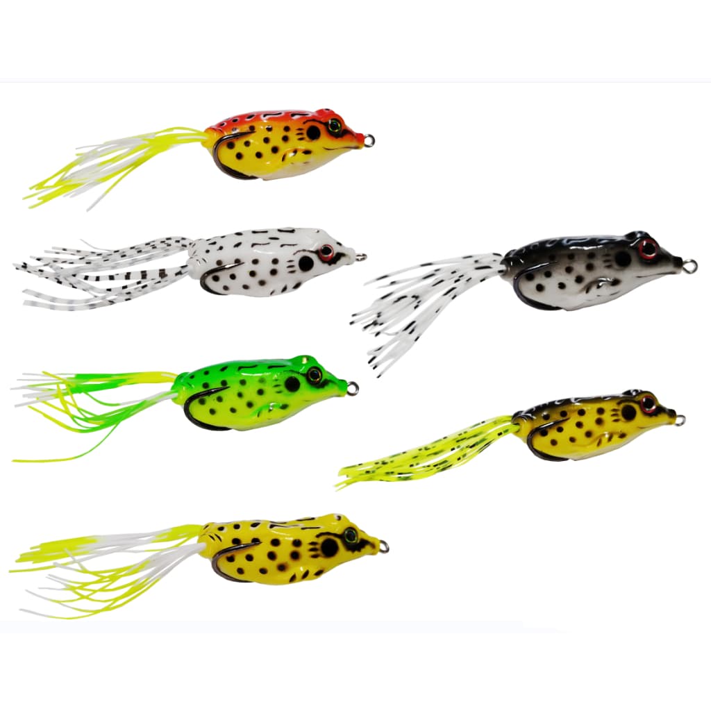 Isca Artificial Sapo Sapinho Frog 5,5cm 9g Anzol Duplo Anti Enrosco para Pesca Traira
