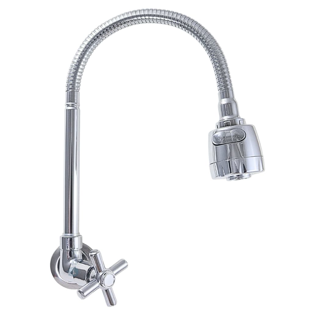 Torneira Gourmet Metal Inox Pia Cozinha Parede Luxo C-34