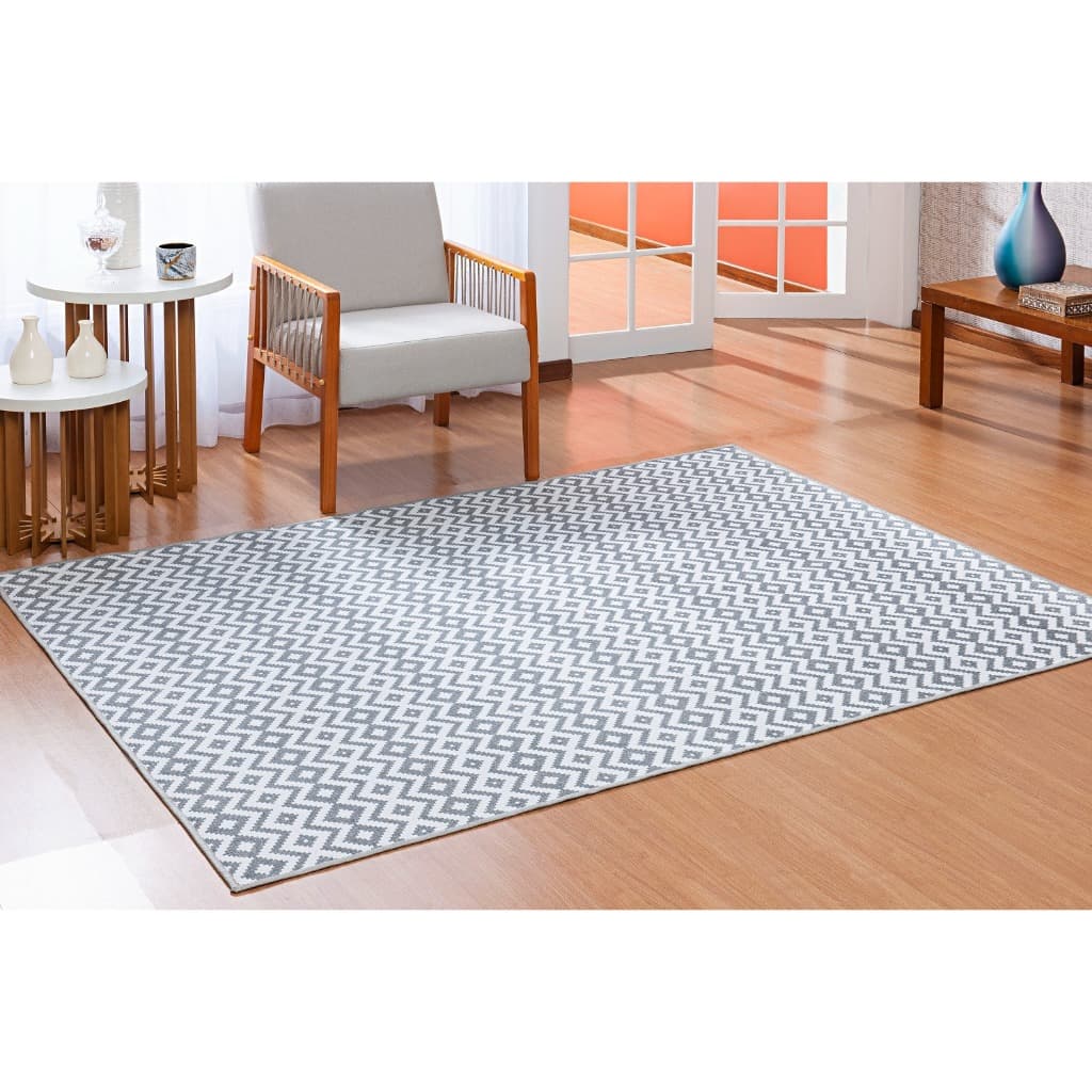 Tapete Pratik 1,00 X 1,50 Moderno 100% Antiderrapante Hotel Casa